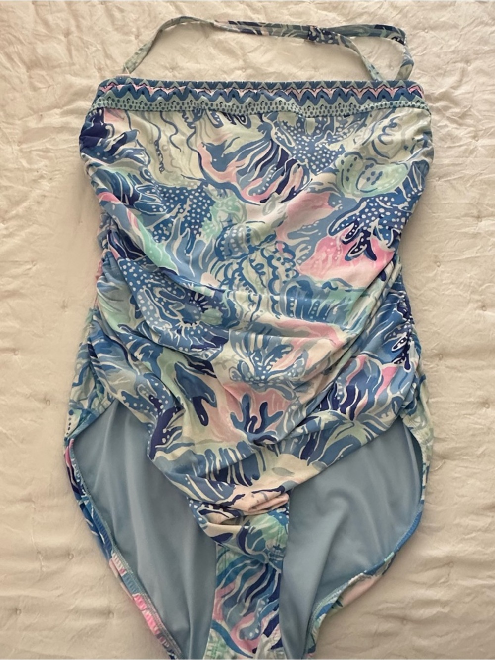 Lilly Pulitzer Justina Strapless One-Piece Swimsuit
